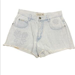 zana di vintage high waisted denim shorts
